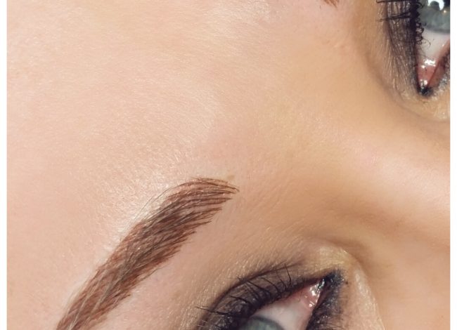 permanent makeup eyebrows after